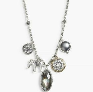 Lucky Brand Elephant Charm Necklace